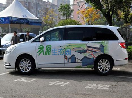 景德镇户外车贴喷绘如何保持效果?